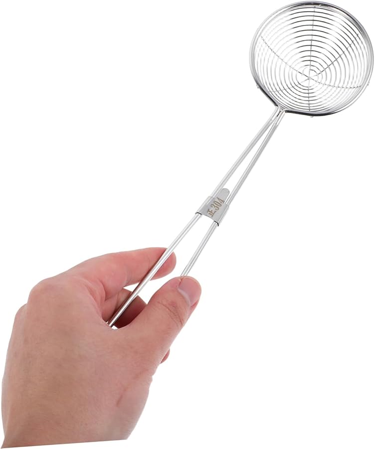 Stainless Steel Long Handle Mesh Colander Spoon For Tea Bubble Kitchen Tool - Image 4